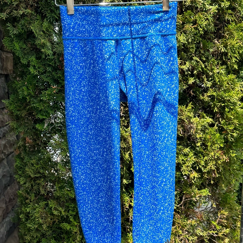 adidas Women’s Royal Blue Speckle Leggings